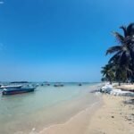 Pasikudah beach in Batticaloa, Sri Lanka