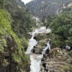 rawana ella waterfall in ella, badulla in sri lanka