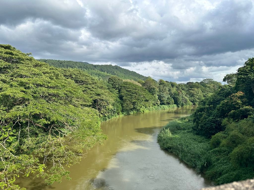 Mahaweli river at Peradeniya, Kandy